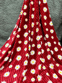 ✅پتوی ژله ای پلیسه دونفره بابونه ، وارداتی✅