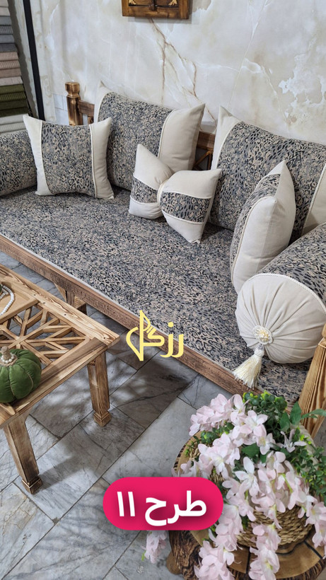 ✅ست ۸ تیکه شاهنشین ، از جنس مخمل کالیفرنیا✅