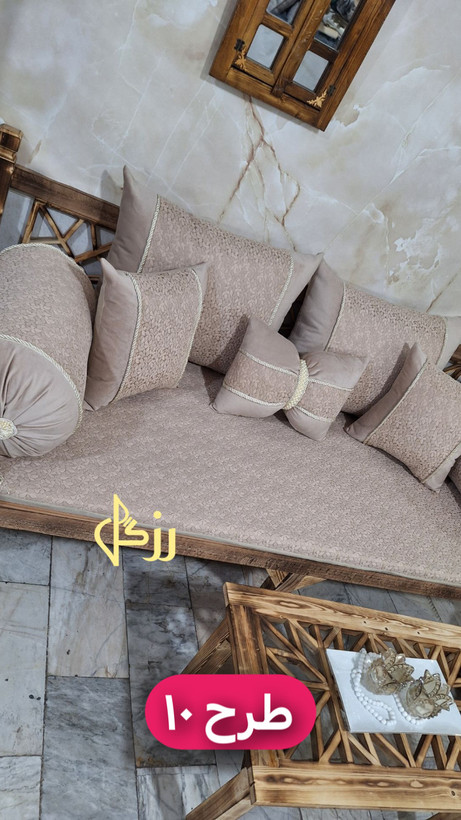 ✅ست ۸ تیکه شاهنشین ، از جنس مخمل کالیفرنیا✅