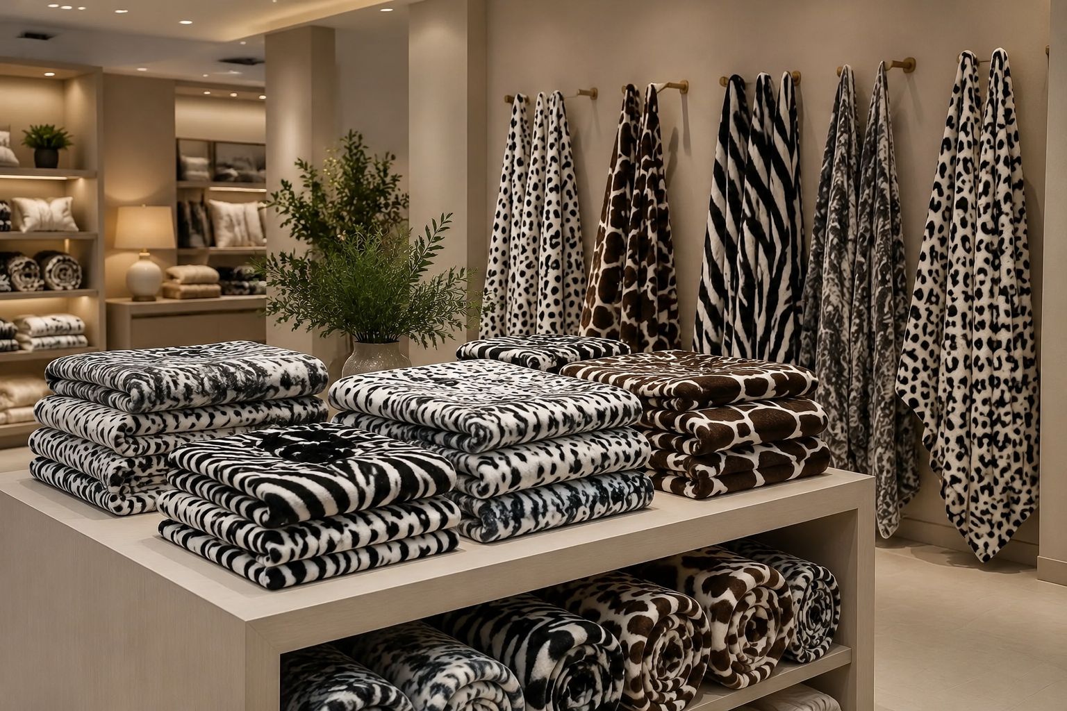 ✅پتوی مسافرتی طرح پوستی سایز یکنفره✅