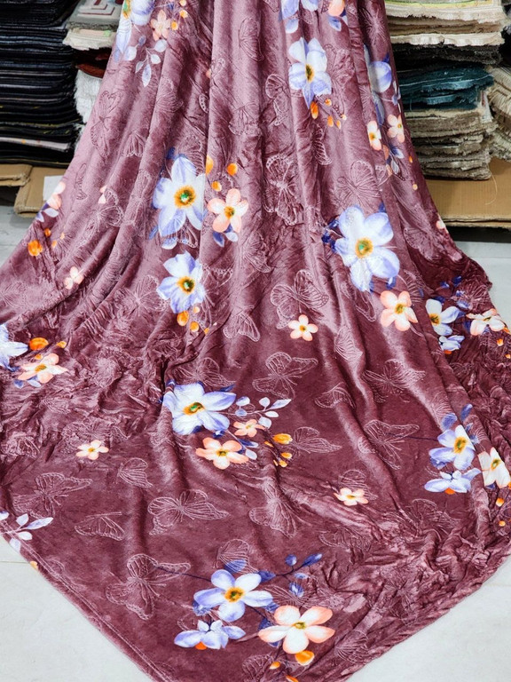 ✅پتوی مسافرتی پروانه در سایز یکنفره ، وارداتی✅