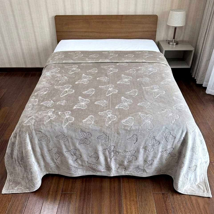 ✅پتو ژله ای دونفره طرح پروانه ، کیفیت ابریشمی وارداتی✅