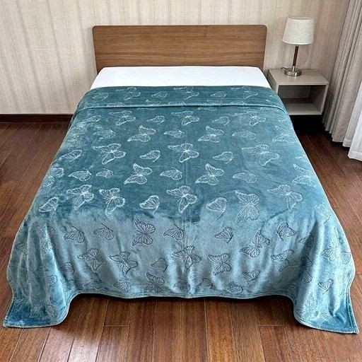 ✅پتو ژله ای دونفره طرح پروانه ، کیفیت ابریشمی وارداتی✅