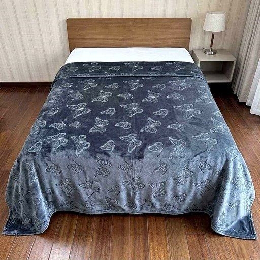 ✅پتو ژله ای دونفره طرح پروانه ، کیفیت ابریشمی وارداتی✅
