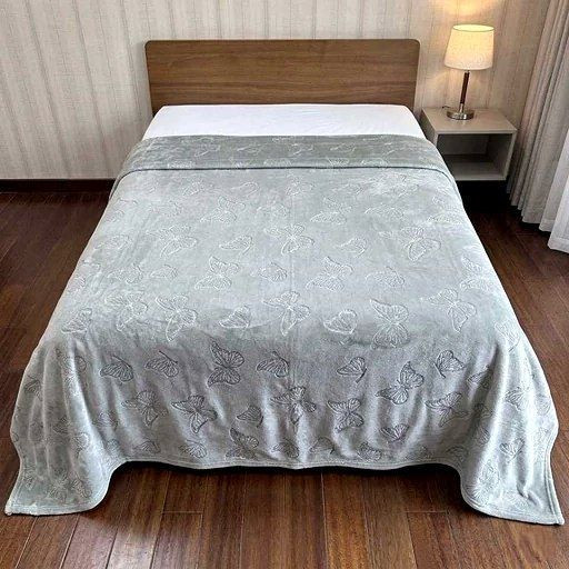 ✅پتو ژله ای دونفره طرح پروانه ، کیفیت ابریشمی وارداتی✅